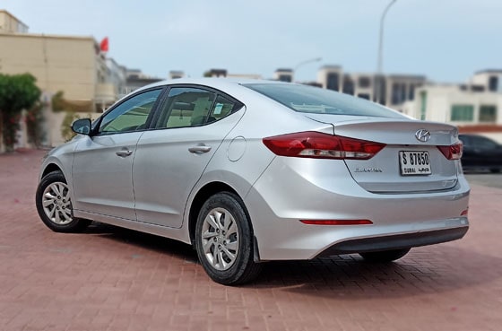 Hyundai Elantra 2017 rental cars UAE Dubai