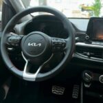 Rent a Kia Picanto 2023 in Dubai Interior desk