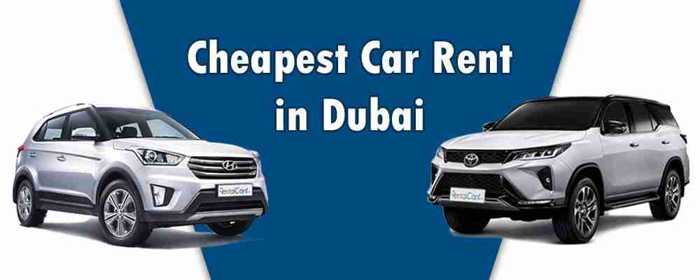 Rent A Car In Dubai For 500 AED Per Month