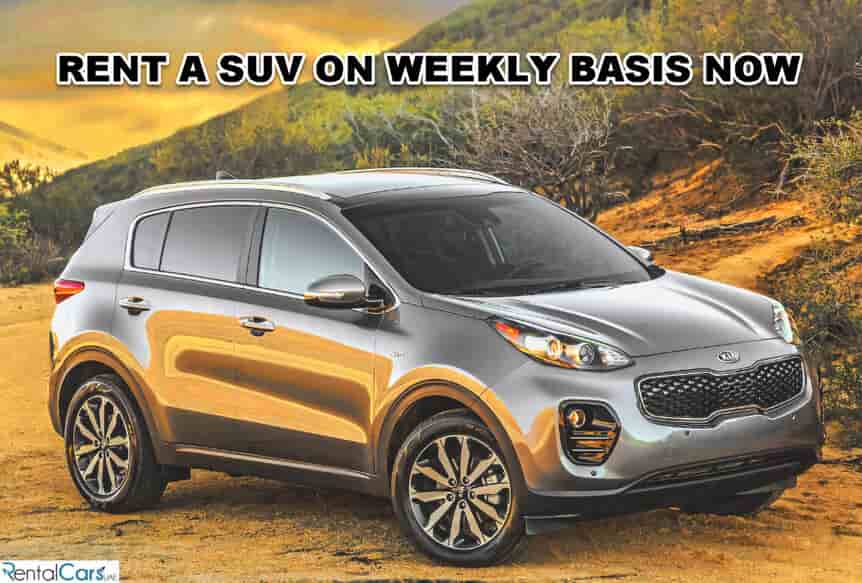 Rent Kia Sportage SUV in Dubai