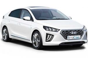 Hyundai Ioniq 2021 rent a car Dubai