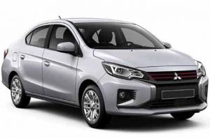 Mitsubishi Attrage 2021 rental cars Dubai