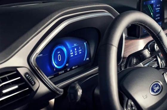 2021-Ford-Escape -LCD- عرض شاشة
