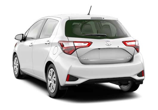 Toyota Yaris Hatchback 2021-trunk-side