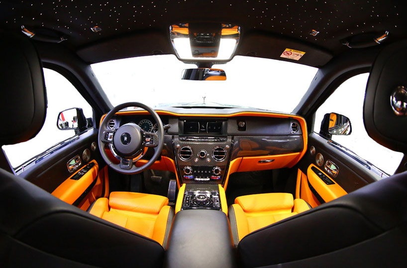 Rolls Royce Cullinan Interior Wide