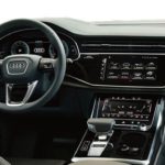 Audi Q8 rental cars UAE interior