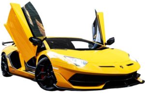 Lamborghini SVJ rental cars UAE