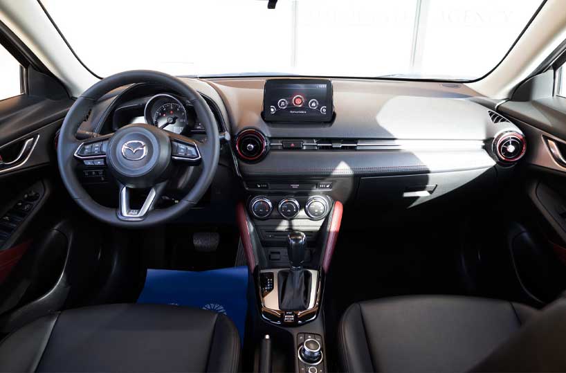 Rent Mazda CX-3 in Dubai Interior