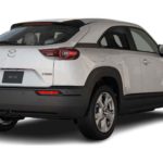 Rent Mazda MX-30 EV in Dubai Backside