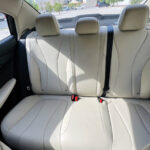 Rent MG 5 Black full option in Dubai Interior backseats