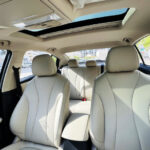 Rent MG 5 Black full option in Dubai Interior front seats