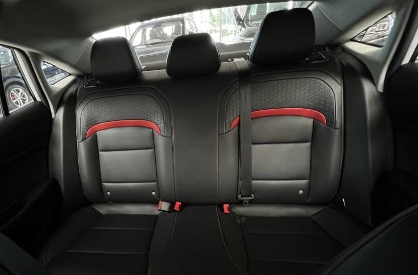 Rent MG GT in Dubai Backseats