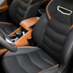Rent Zotye Auto T300 in Dubai Interior seats