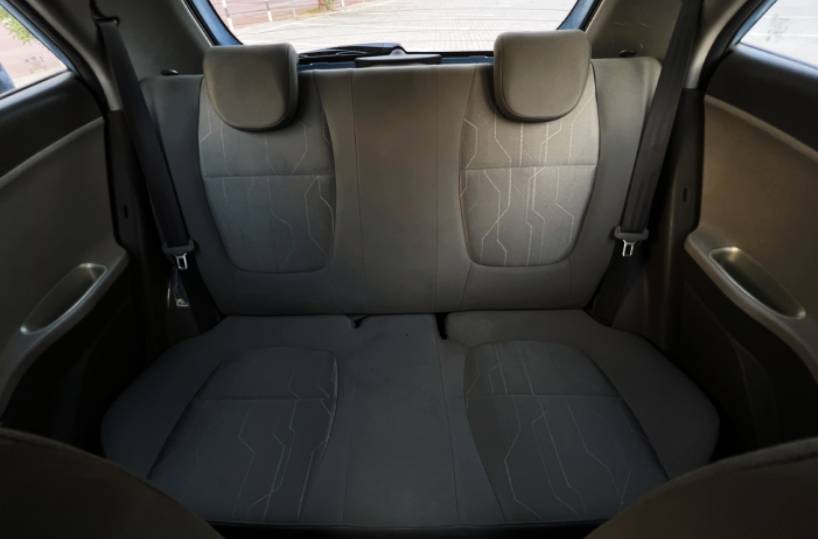 Rent Kia Picanto in Dubai Interior backseats