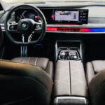 Rent BMW 735i in Dubai Interior another view