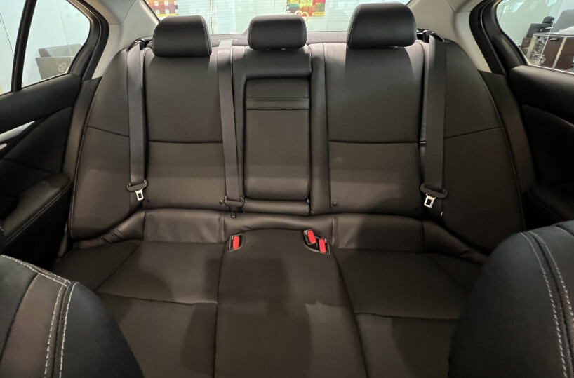 Rent Infiniti Q50 in Dubai backseats
