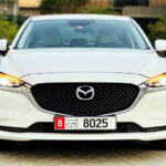 Rent a Mazda 6 in Dubai frontside