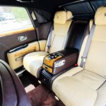 Rent Rolls-Royce Ghost in Dubai back seats