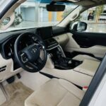 Rent Toyota Land Cruiser in Dubai Interior desk