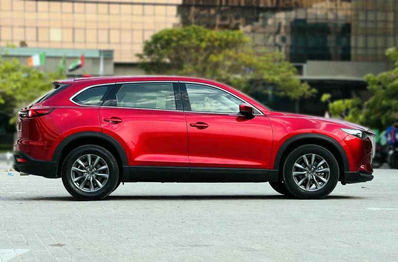 Rent a Mazda CX-9 in Dubai another side