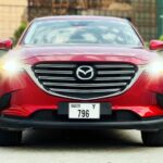Rent a Mazda CX-9 in Dubai front