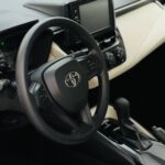 Rent a Toyota Corolla in Dubai Interior front side