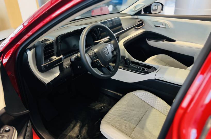 Rent a Toyota Crown 2023 in Dubai full interior