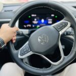 Rent a Volkswagen Teramont in Dubai Steering