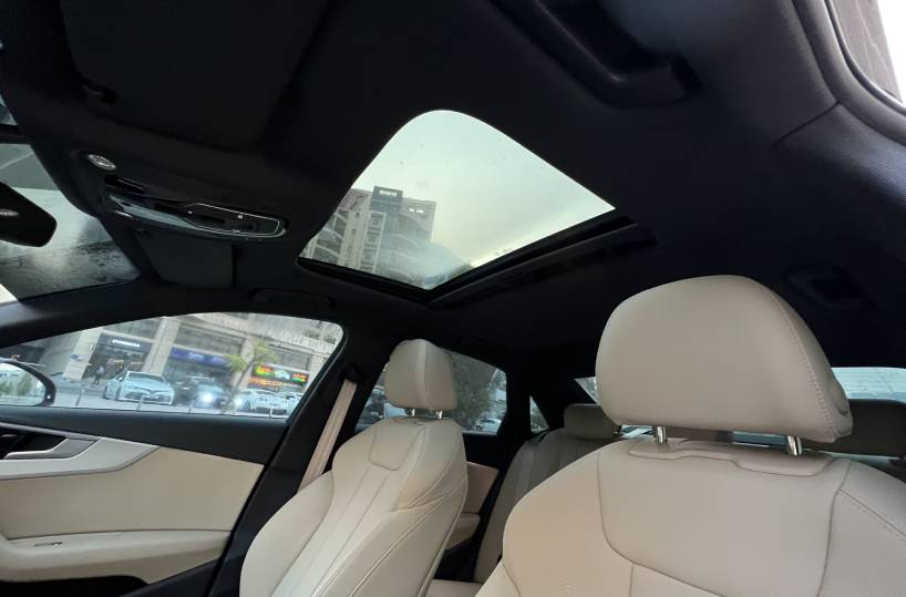 Rent Audi A4 in Dubai Sunroof