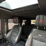 Rent Mercedes Benz AMG G800 Brabus in Dubai Interior front seats sunroof