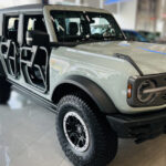 Rent Ford Bronco in Dubai side view
