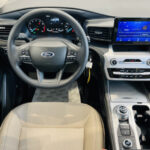 Rent Ford Explorer in Dubai steering area
