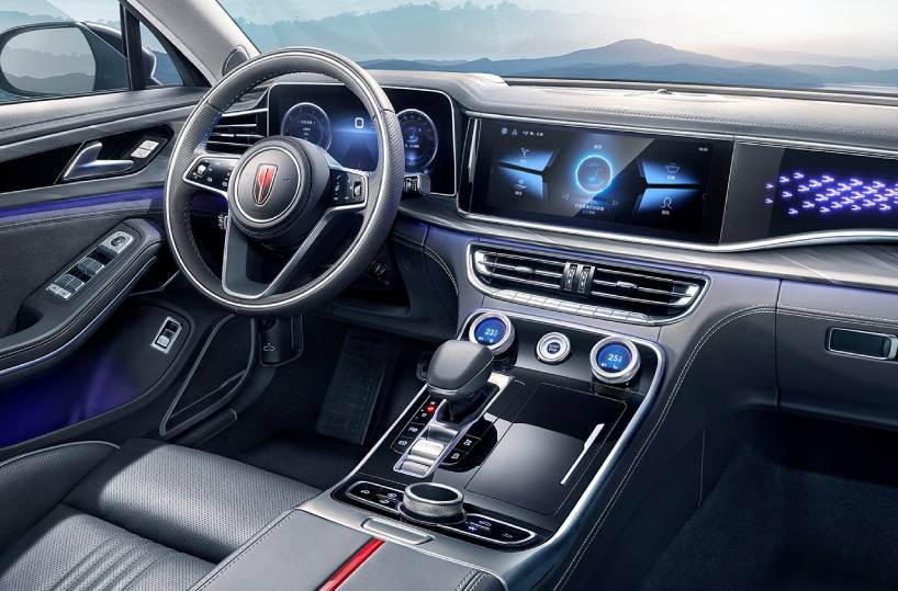 Rent Hongqi H9 in Dubai UAE Interior