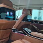 Rent Hongqi H9 in Dubai back seat view