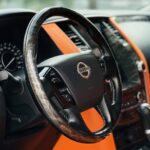 Rent Nissan Patrol in Dubai UAE Steering