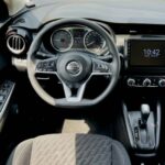 Rent a Nissan Kicks in Dubai UAE driver seat view