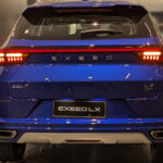 Rent Exeed LX in dubai back