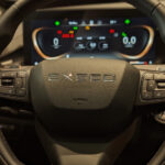 Rent Exeed LX in dubai steering