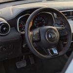 Rent MG ZS white in Dubai Interior from side