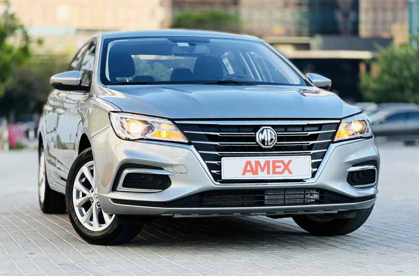 Rent Economy car in Dubai | MG 5 2025 on Monthly and Daily