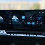 Rent MG RX9 in Dubai - infotainment system