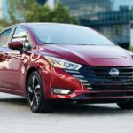 Rent Nissan Sunny in Dubai - front view
