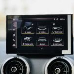 Rent a car Dubai - Audi Q2 infotaiment system