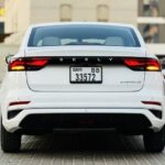 Rent a car Dubai - Geely Emgrand 2025 back side