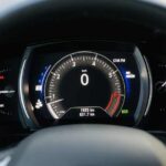 Rent a car Dubai - Renault Koleos - digital meter