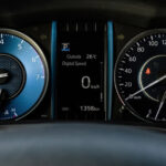 Rent Toyota Fortuner 2025 in Dubai Speedometer