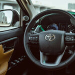 Rent Toyota Fortuner 2025 in Dubai Steering