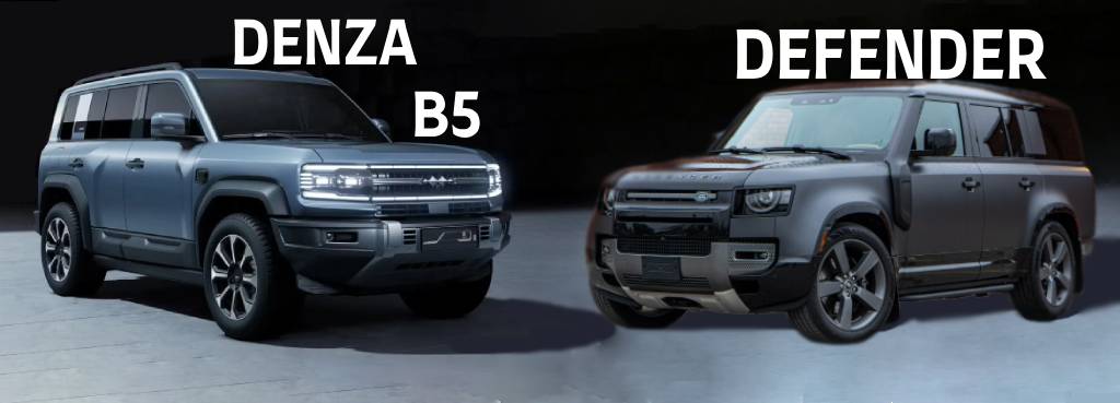 Rugged Chinese SUV to Rival Defender_ Spotlight on BYD’s Denza B5
