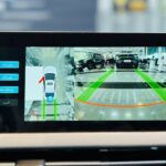 Rent BAIC U5 Plus in Dubai from Amex Car Rental Display reverse camera