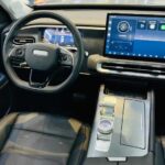Rent BAIC BJ30 in Dubai from Amex Car Rental Interior Driving Seat View